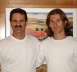 Matthew Armstrong with John Thomas