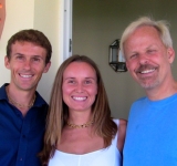 Matthew & Victoria with Dr Robert Young